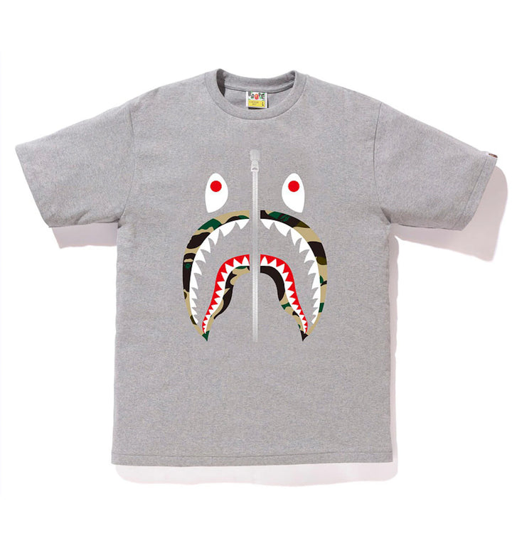 Bape 1st camo shark tee sales