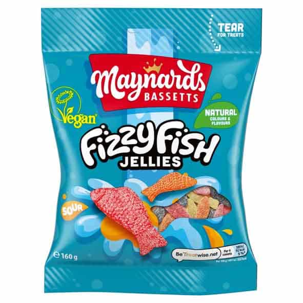 Maynards Fizzy Fish Jellies