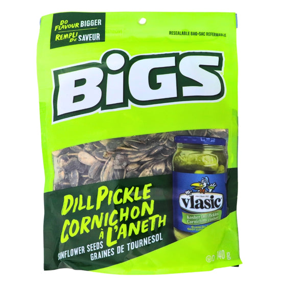 Bigs  Vlasic Dill Pickle Sunflower Seeds