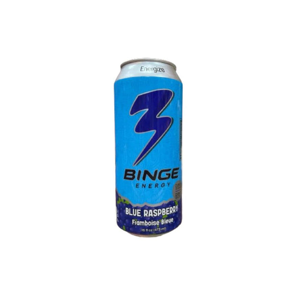 Binge Energy Blue Raspberry