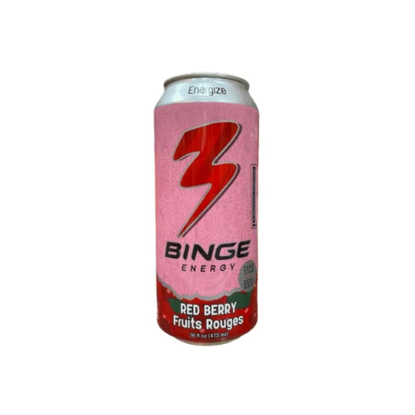 Binge Energy Red Berry