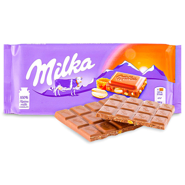 Milka Peanut Crispy Caramel ( 100 g)