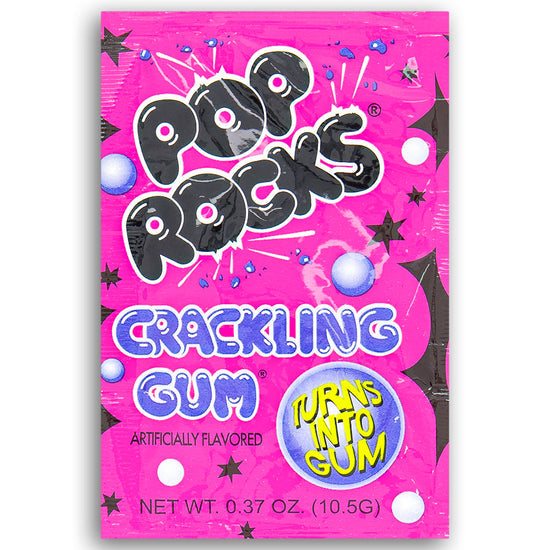 Pop Rocks Crackling Gum 10.5g