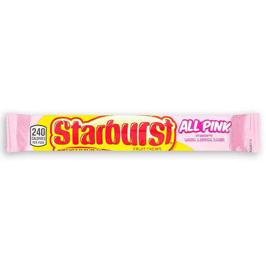 All Starburst Pink Strawberry fruit chews 58.7g