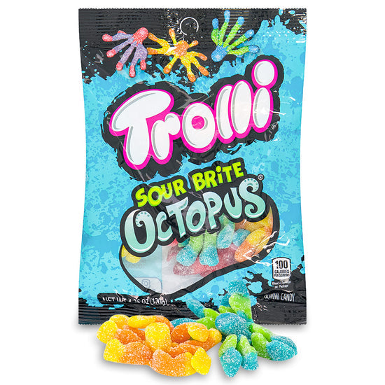 Trolli Sour Brite Octopus 120g