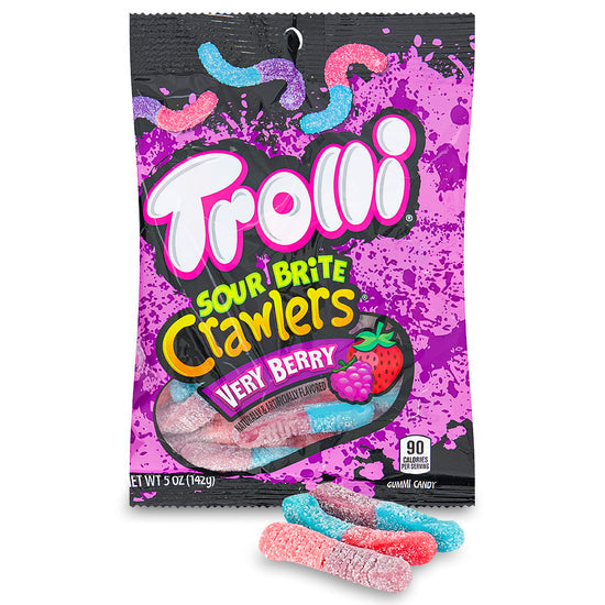 Trolli Sour Brite Crawlers Very Berry