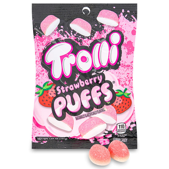 Trolli Strawberry Puffs 120g