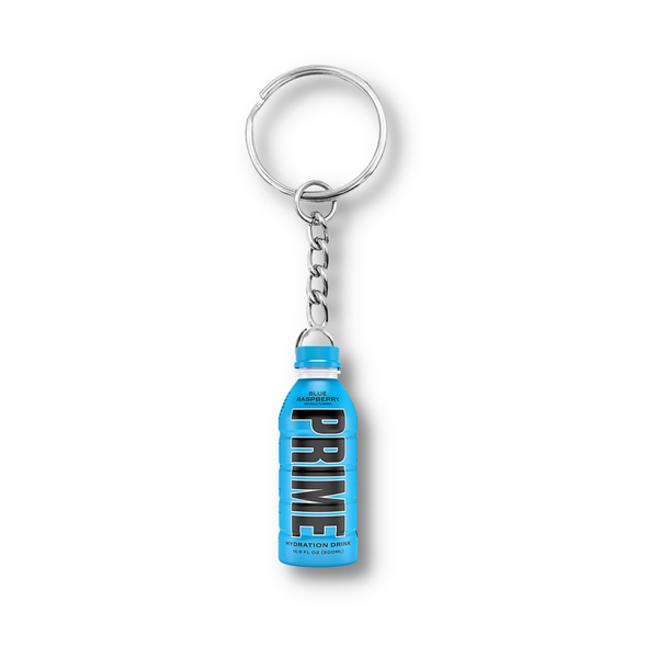 Prime Blue Raspberry Keychain