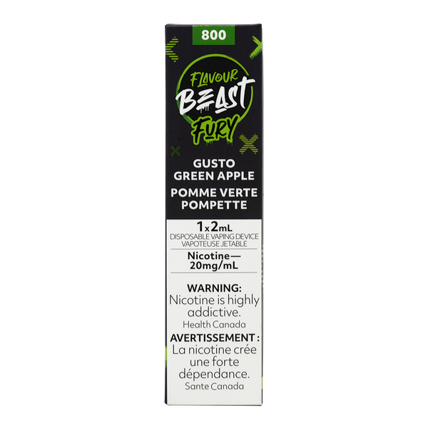 Flavour Beast Gusto Green Apple 800