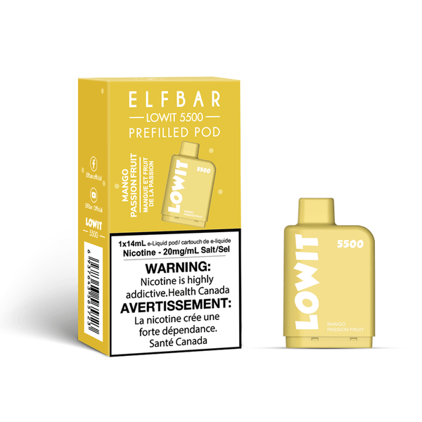 Elfbar Lowit 5500 Mango Passionfruit