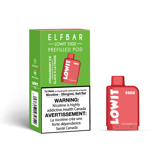 Elfbar Lowit 5500 Strawberry Ice