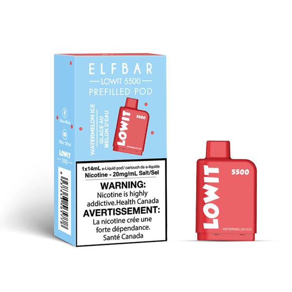 Elfbar Lowit 5500 Watermelon Ice