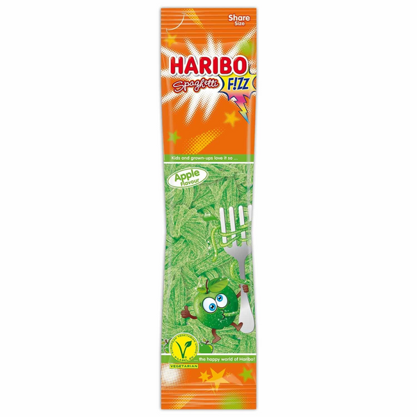 Haribo Spaghetti Fizz  Apple 200g