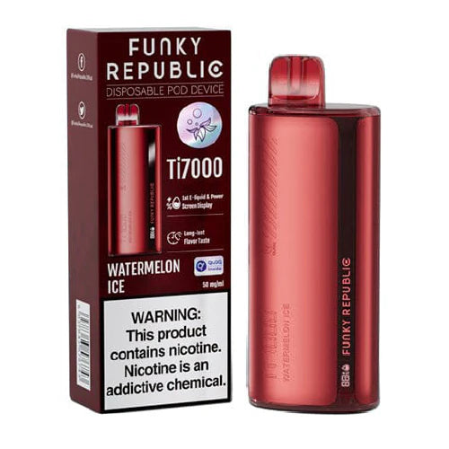 Funky Republic watermelon Ice 7000 Puffs