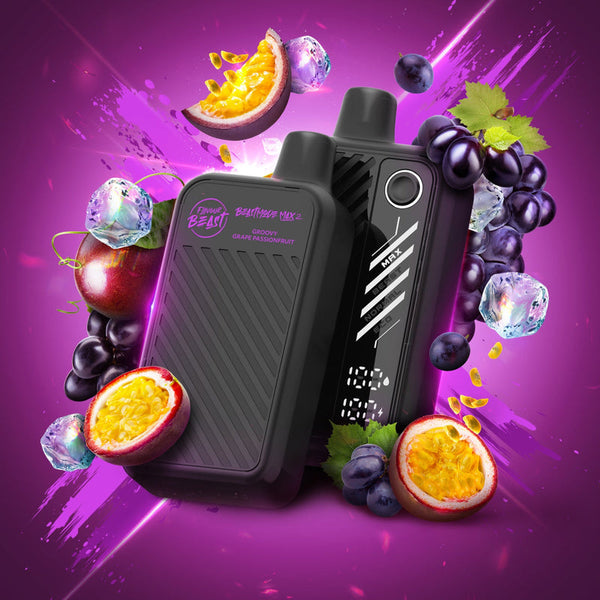 Flavour Beast Beast Mode max 2   50k  Groovy grape passionfruit