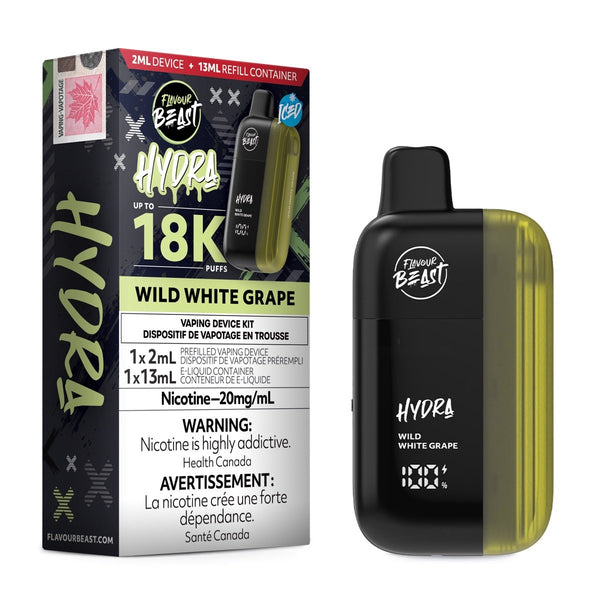 Flavour Beast Hydra Wild White Grape 18K