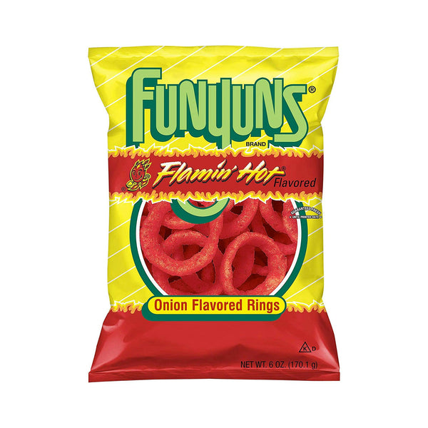 Funyuns Flamin Hot Onion Flavored Rings 170.1g