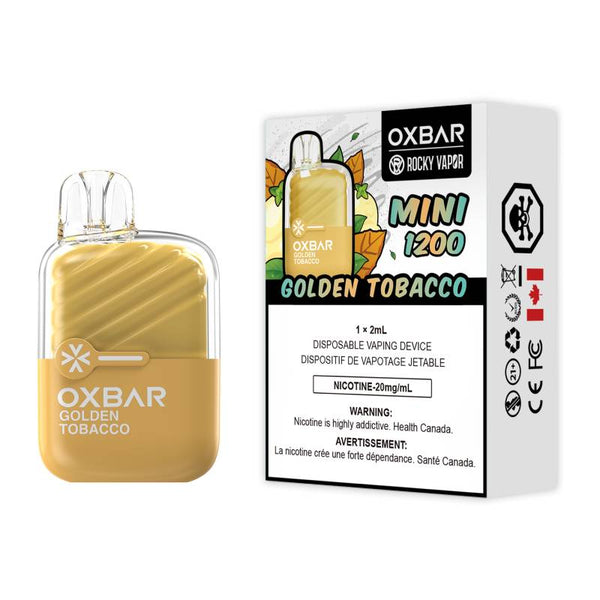 Oxbar Golden Tobacco 1200