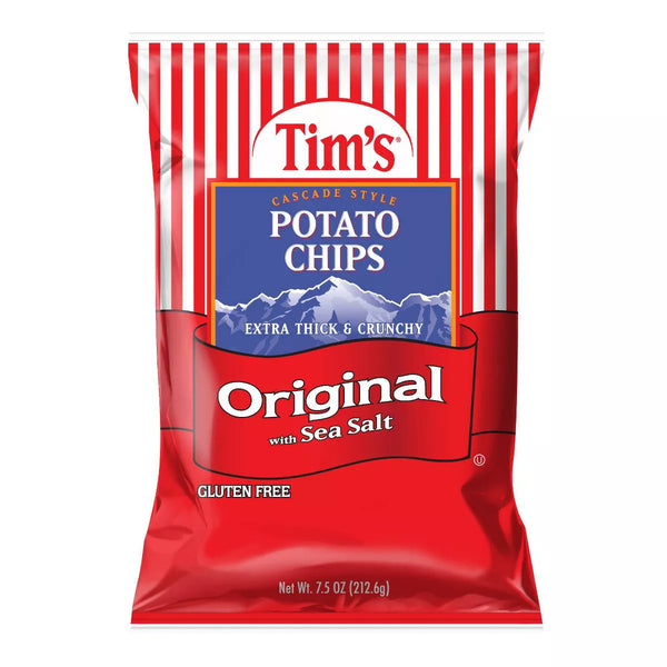 Tim's Potato Chips Original with sea salt 134.7g