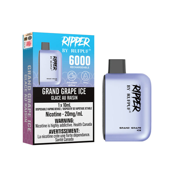 Rufpuf Ripper Grape Ice 8000