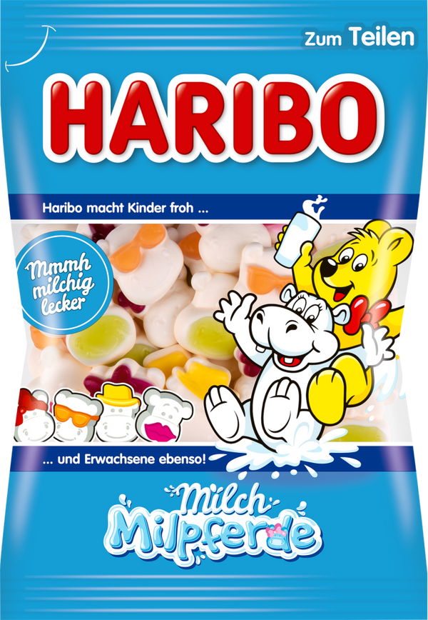 Haribo Milch Milpferde