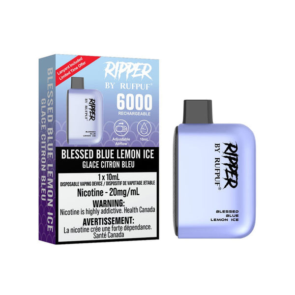 Rufpuf Ripper Blue Lemon ice 8000