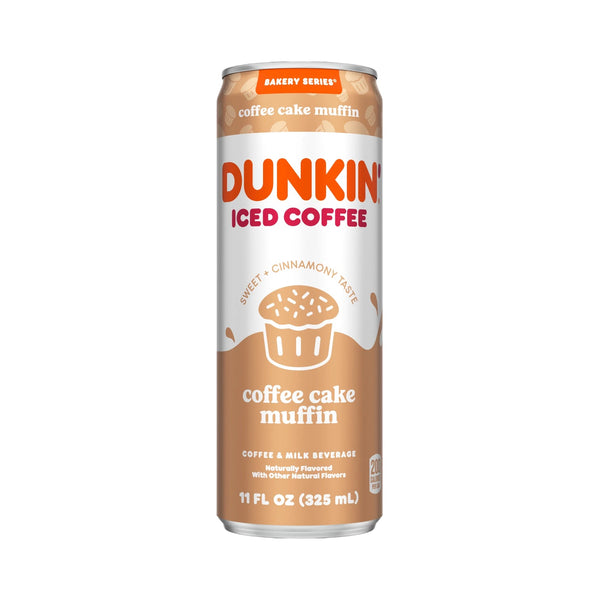 Dunkin Iced Coffee Coffee Cake Muffin 325ml