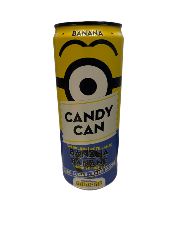 Candy can Banana Zero sUGAR 330ML