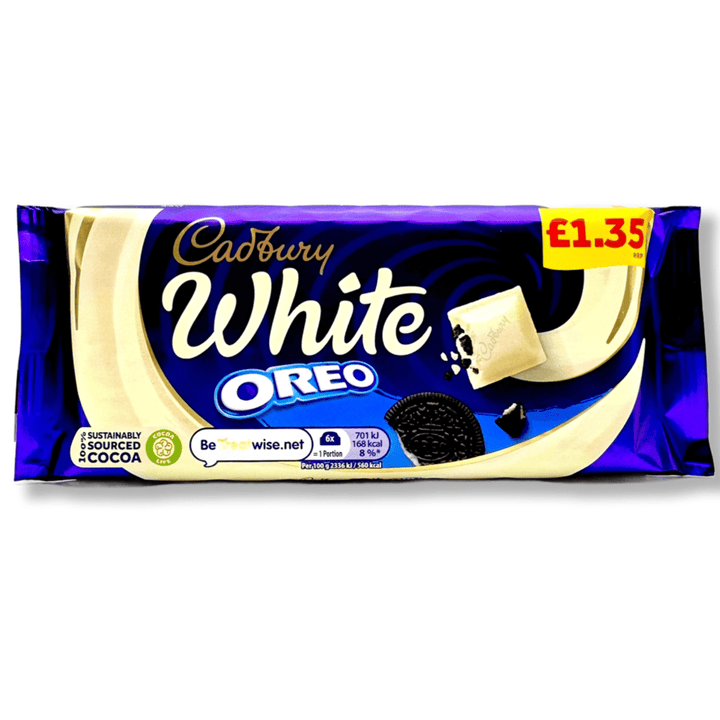 Cadbury White oreo 100g – Smoke2Snack