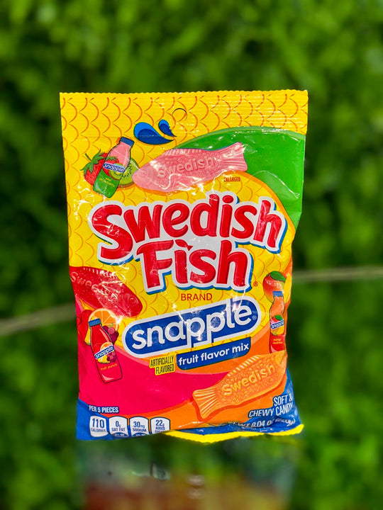 Swedish Fish Snapple Fruit Flavor Mi 102g