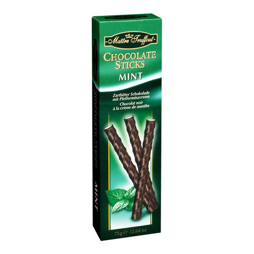 Maitre Truffout Chocolate Sticks Mint Flavour