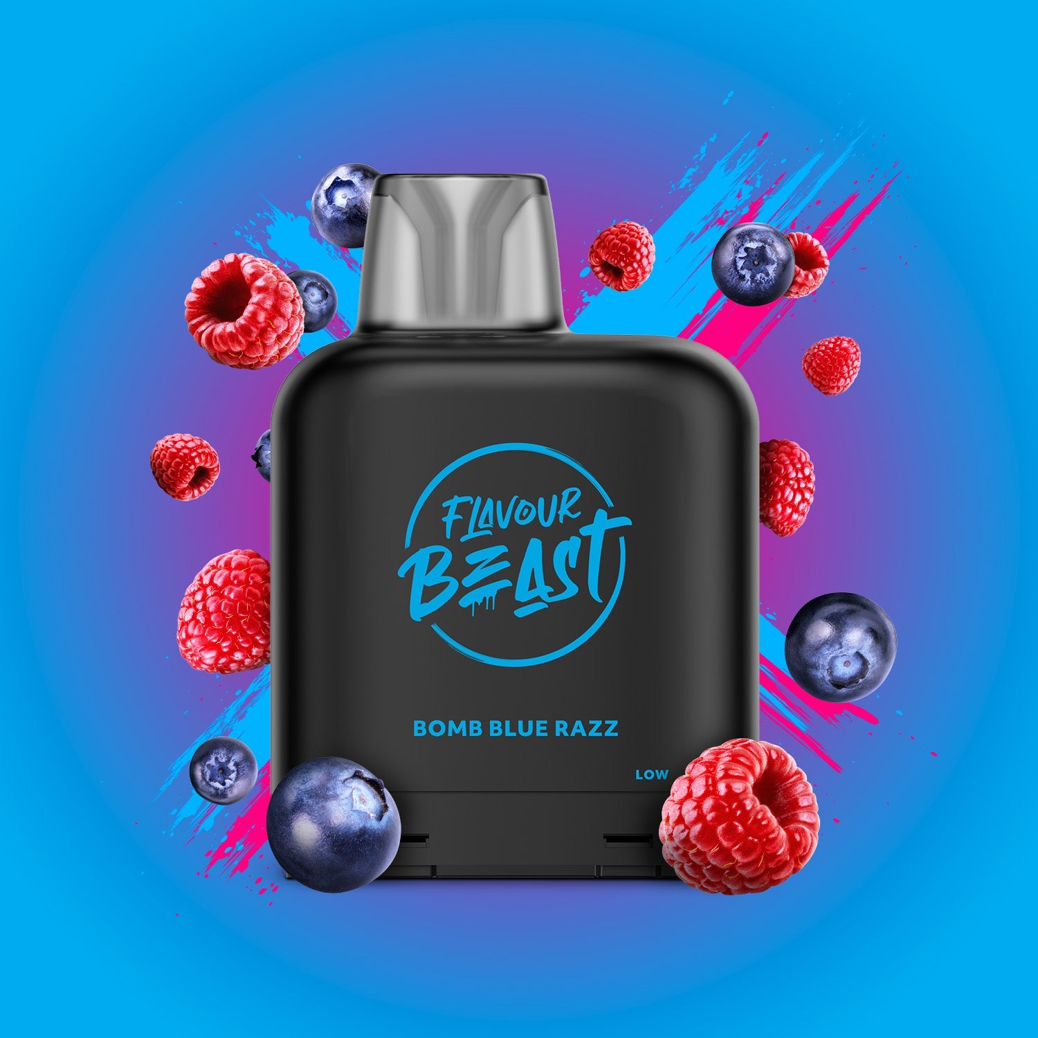 Flavour Beast Level X Bomb Blue Razz 50k – Smoke2Snack