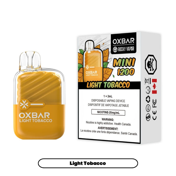 Oxbar Light Tobacco 1200