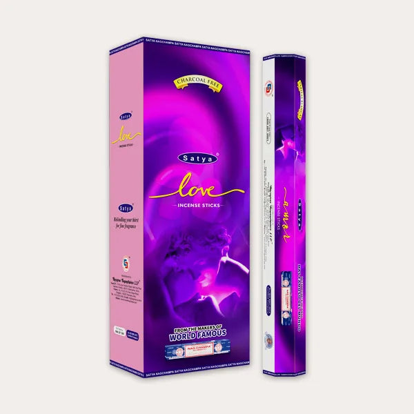Satya Charcoal Free Incense Love