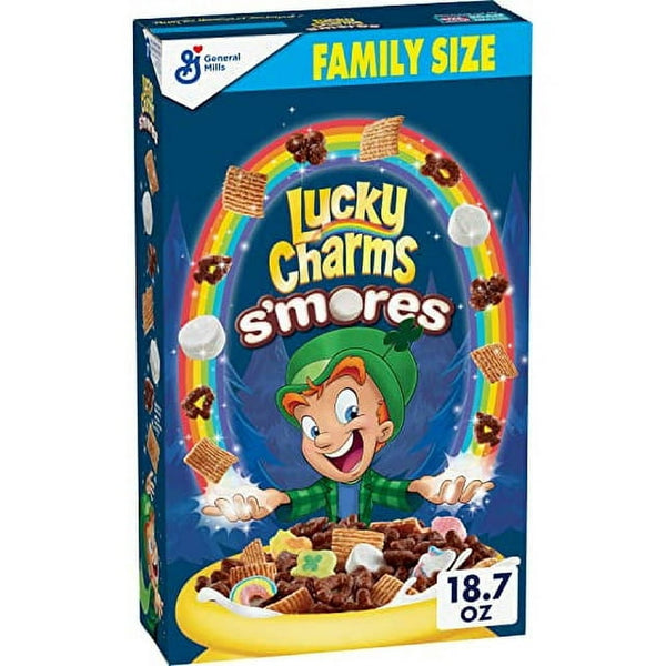 General Mills Lucky Charm Smores Breakfast Cereal