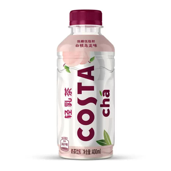 Costa Coffee Light Milk Tea White Peach Oolong 400ml