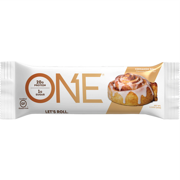 One Cinnamon roll 60g