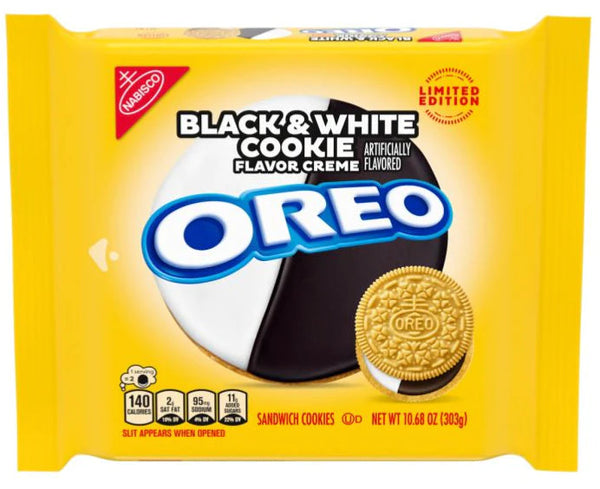 Oreo Black & White Cookie 303gm