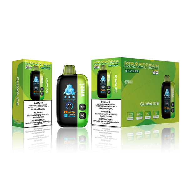 Vfeel Krazy Bar 2.0 Guava Ice