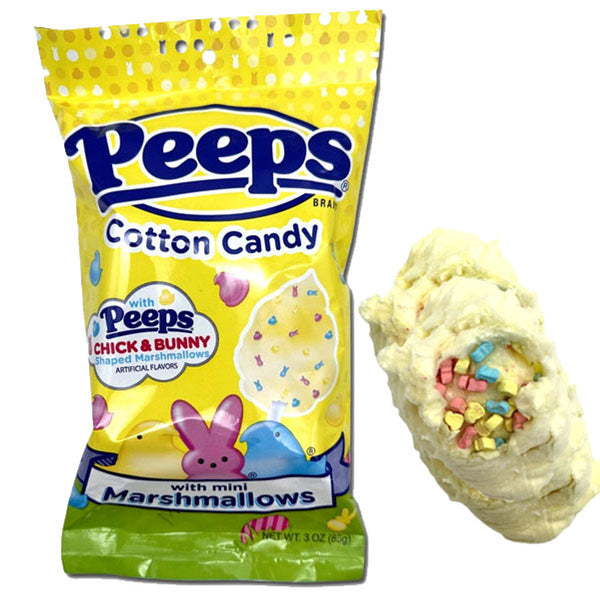 Peeps Cotton Candy Chick&Bunny Shared Mashmallows 85g