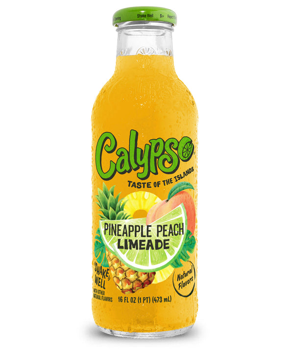 Calypso Pineapple Peach Lemonade 473ml