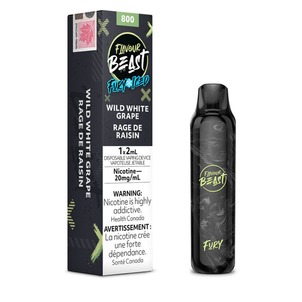 Flavour Beast Wild White Grape 800