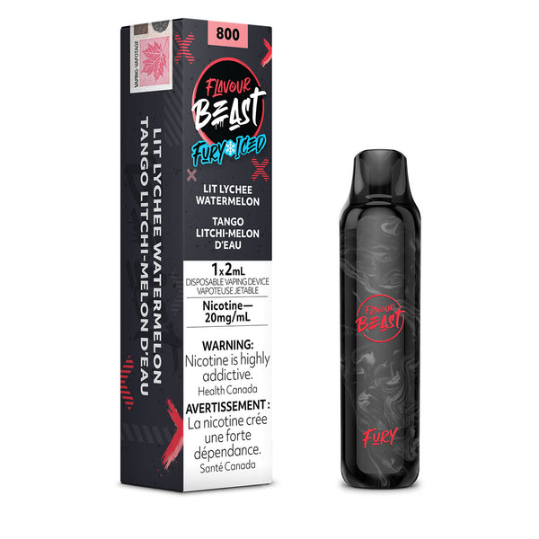 Flavour Beast Lit Lychee Watermelon Iced 800