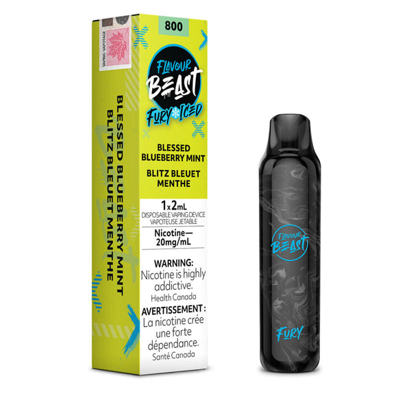 Flavour Beast Blessed Blueberry Mint Iced 800