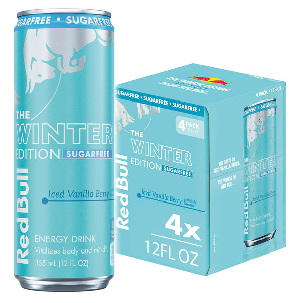 Redbull winter edition iced vanilla berry sugar free 355ml