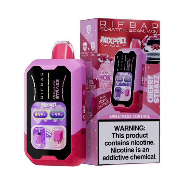 K*8様 INFOBAR 2台セット ピンク・ネイビー RIfbar MIxpro 40k (Cherry Strazz) – Smoke2Snack