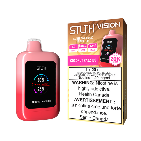 Stlth Vision Coconut Razz Ice