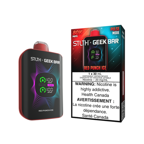 Stlth Geekbar Red Punch Ice 80k