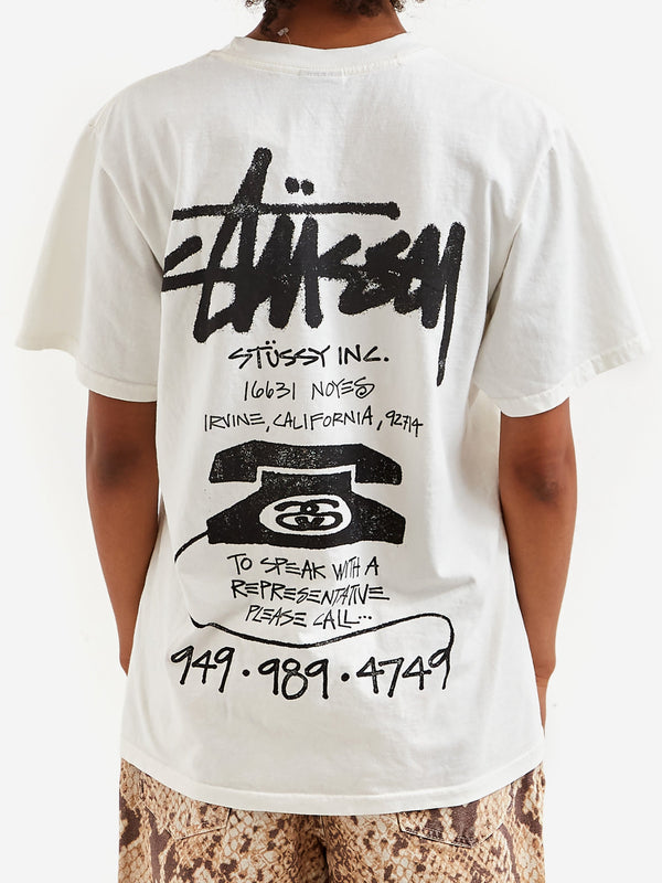 Stussy Tee Old Phone Pig Dyed Tee