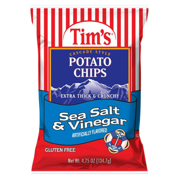 Tim's Potato Chips Sea salt & Vinegar 134.7g